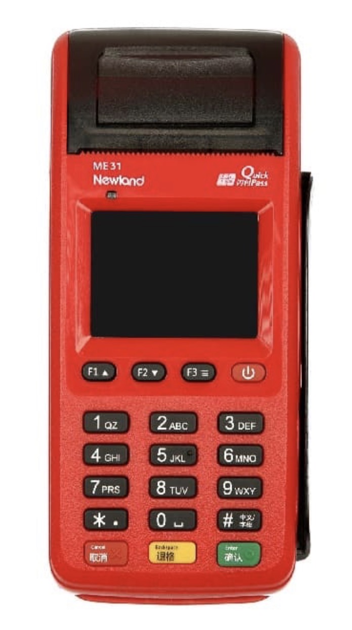 دستگاه کارتخوان me31 استوک در حد نو 2g ارتقا یافته به 4G