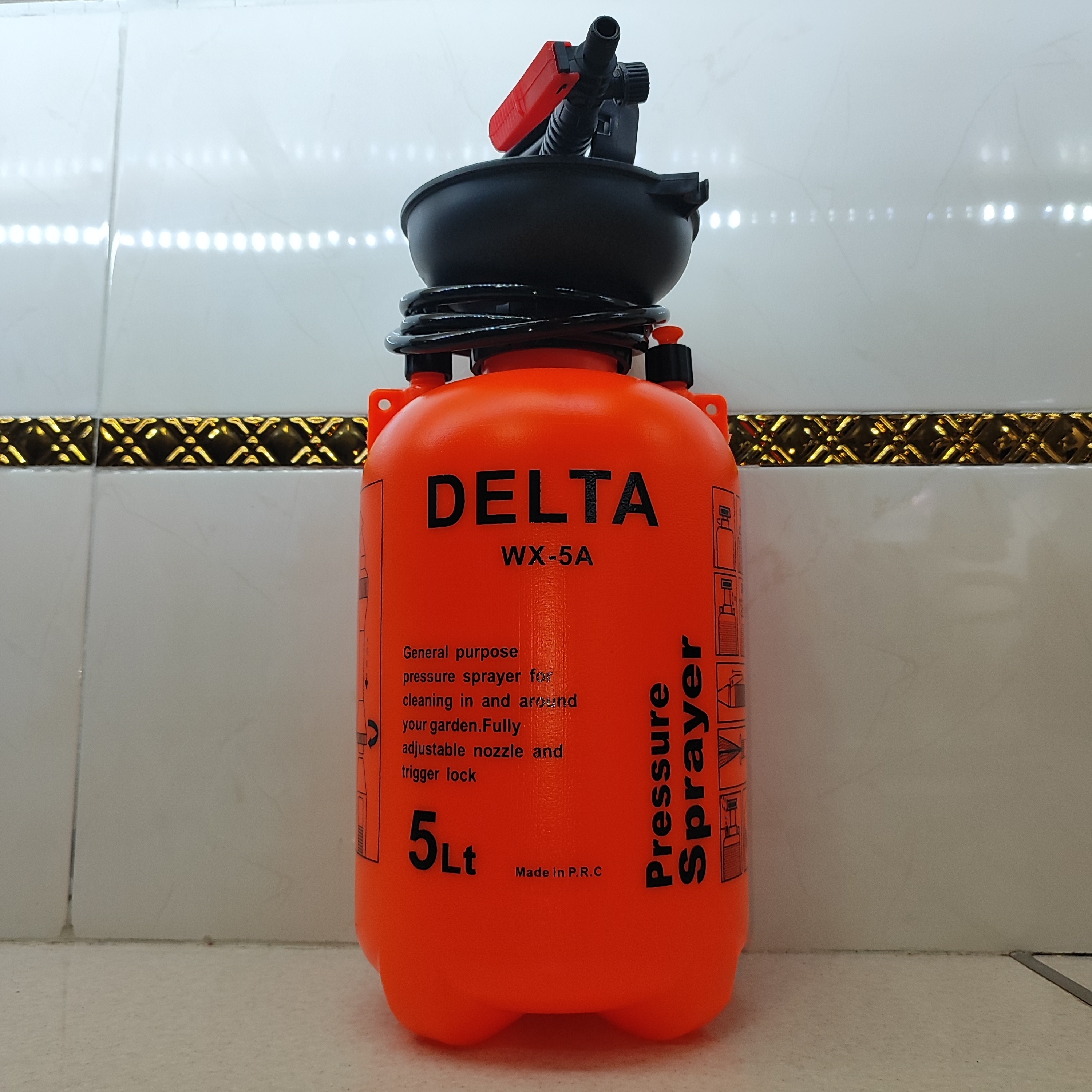 سمپاش دستی 5 لیتری دلتا WX-5A مدل DELTA (لانس استیل) سم پاش دستی 5 لیتری WX-5A DELTA به همراه لوازم جانبی کامل مطابق تصا
