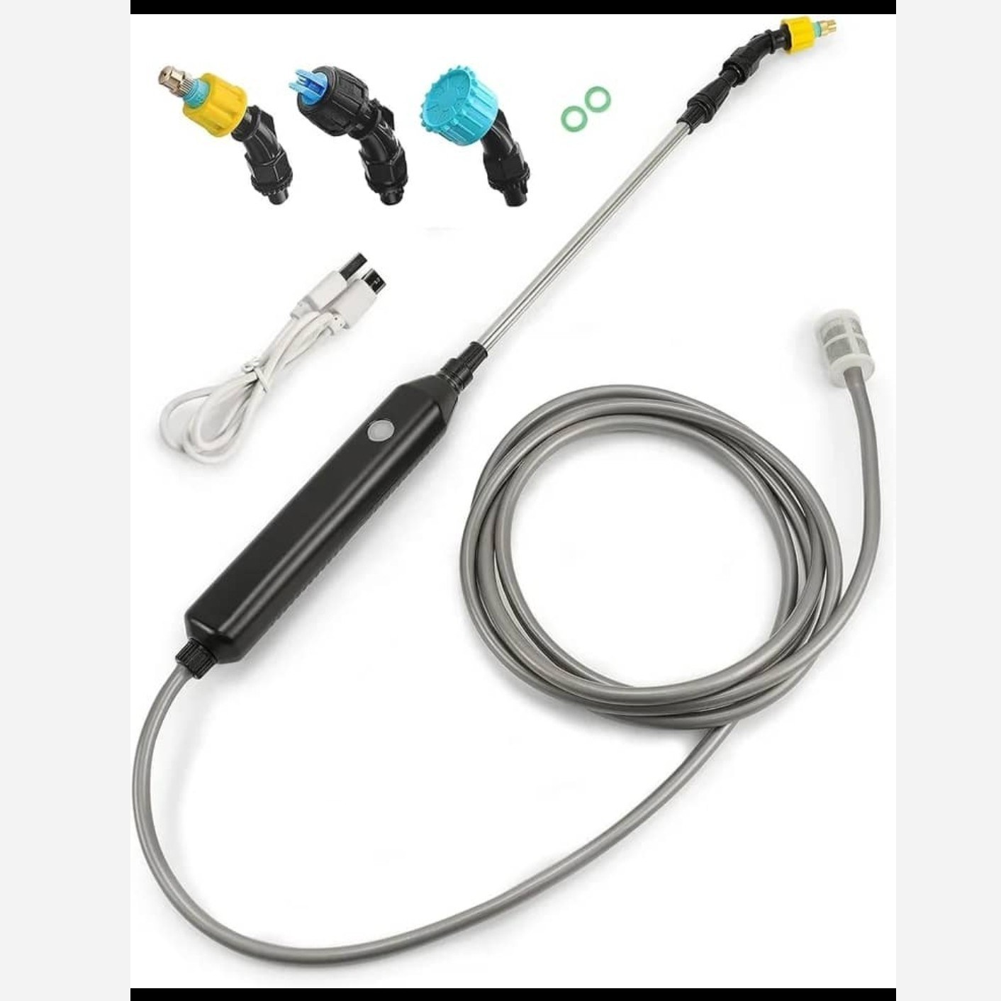 سمپاش شارژی Electric Spray Gun با باتری قابل شارژ مناسب برای باغ، مزرعه، ضدعفونی سمپاش سطلی بدون مخزن