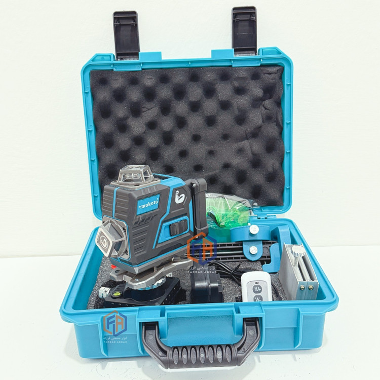 تراز لیزری ماکوتا سه لنز چرخشی مدل TM-4D22WF