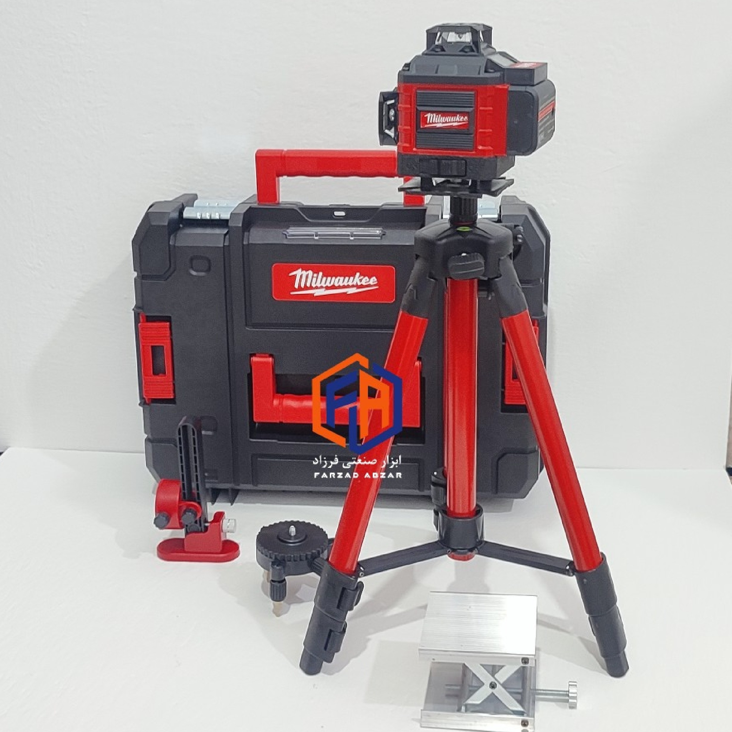تراز لیزری میلواکی 4 بعدی مدل m16x