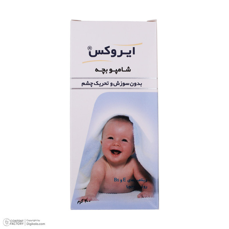 شامپو بچه ایروکس مدل Non Irritant حجم 200 میلی لیتر