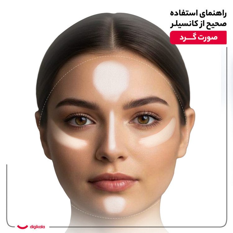 کانسیلر تاپ فیس مدل Visible Age Eraser شماره 001
