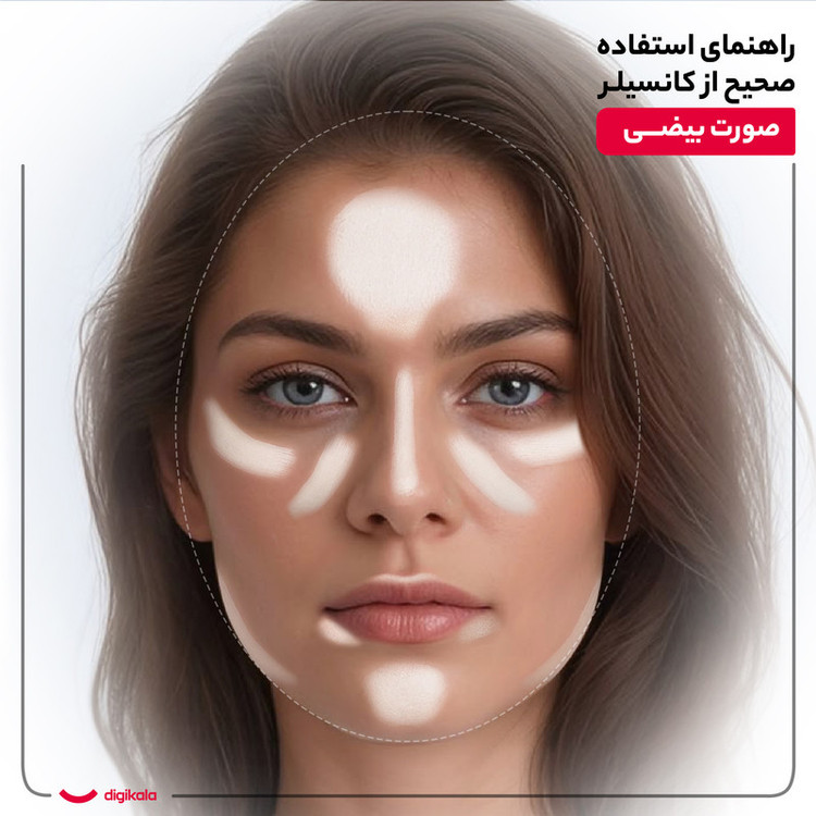 کانسیلر تاپ فیس مدل Visible Age Eraser شماره 001