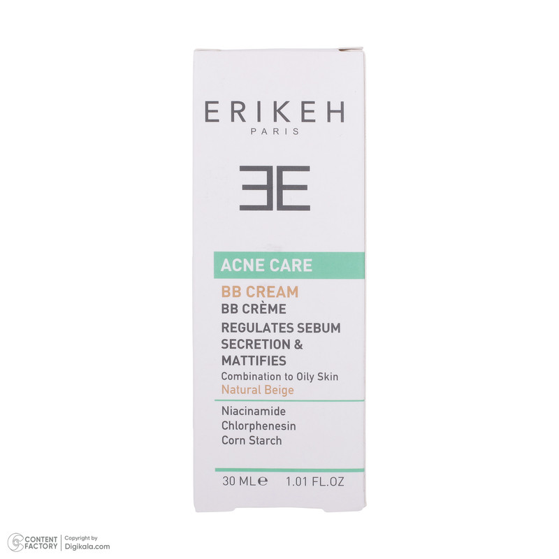 کرم پودر BB اریکه مدل ACNE CARE مناسب پوست های چرب و مختلط حجم 30 میلی لیتر