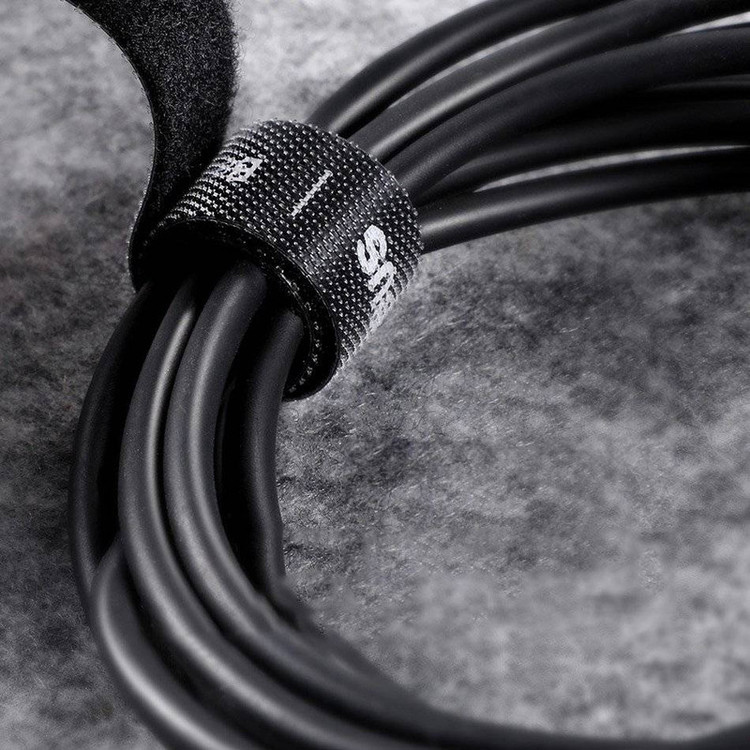 نگهدارنده کابل باسئوس مدل Velcro Strap ACMGT طول 3 متر