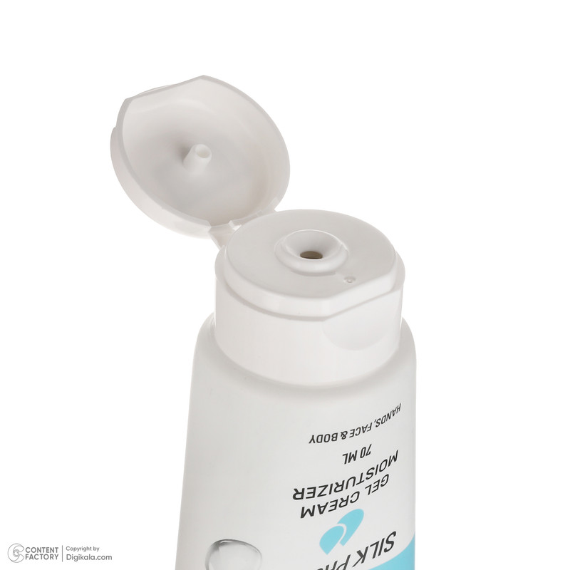 کرم ژل بیول مدل Silk Protein مناسب انواع پوست حجم 70 میلی لیتر