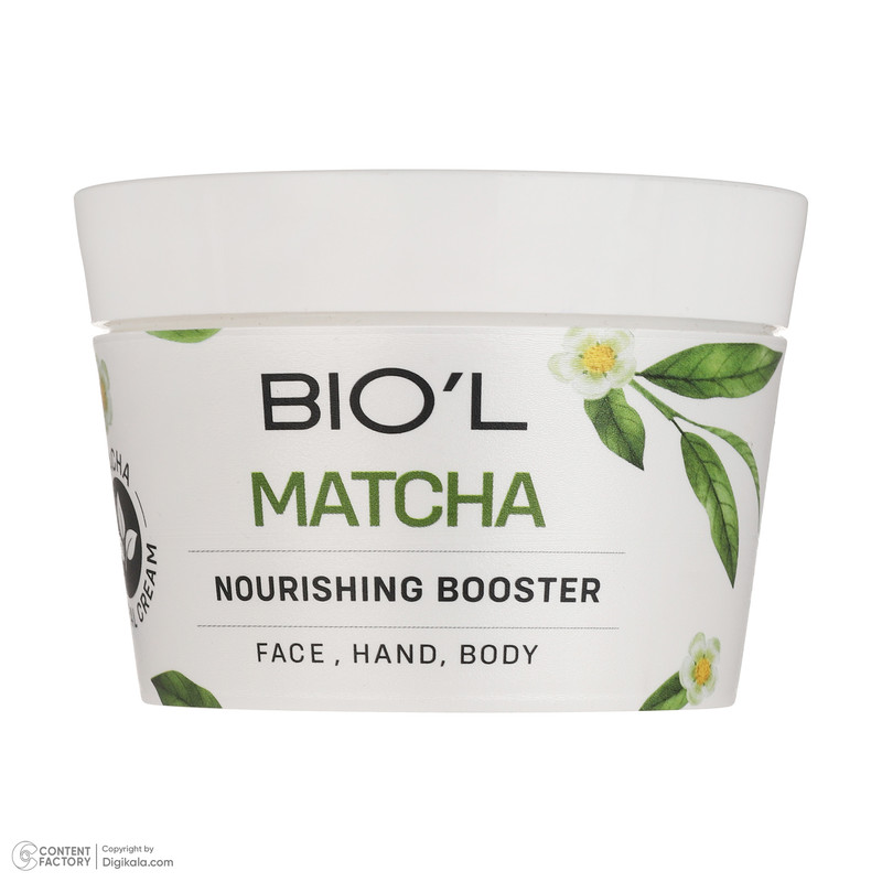 کرم مرطوب کننده بیول مدل Matcha مناسب پوست های خشک و خیلی خشک حجم 200 میلی لیتر