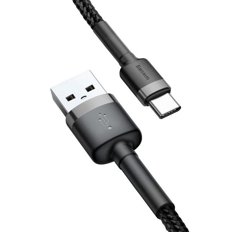 کابل تبدیل USB به USB-C باسئوس مدل CAFULE CATKLF-BG1 طول 1 متر