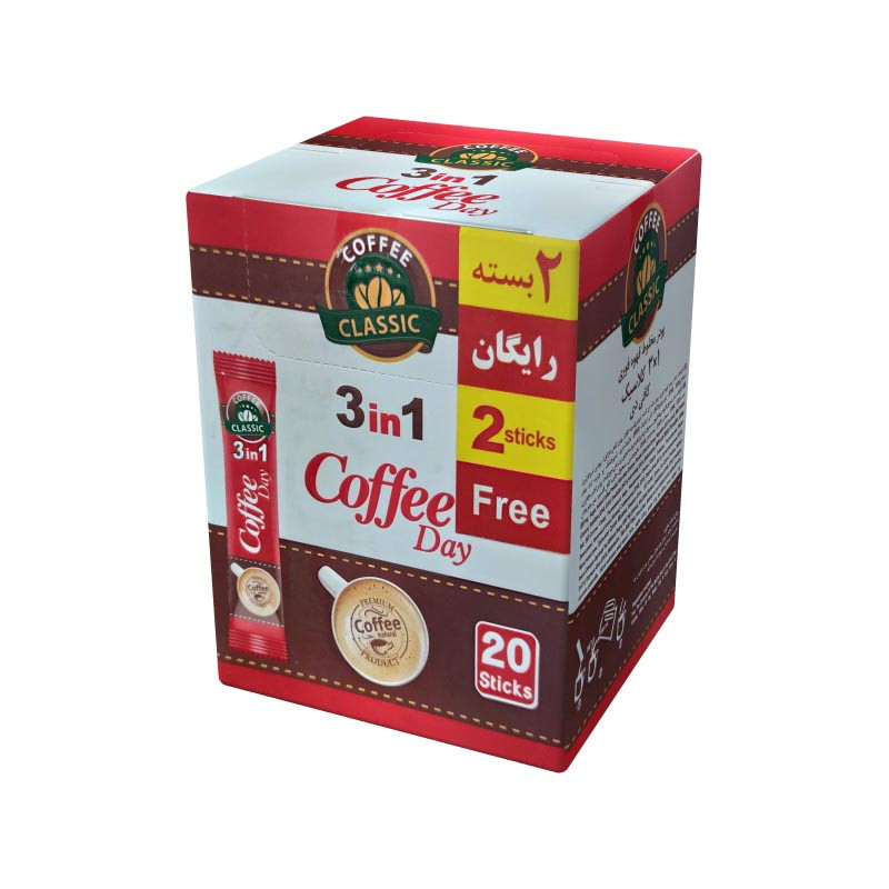کافی میکس 3*1 کلاسیک کافی دی آیدین بسته 20 عددی