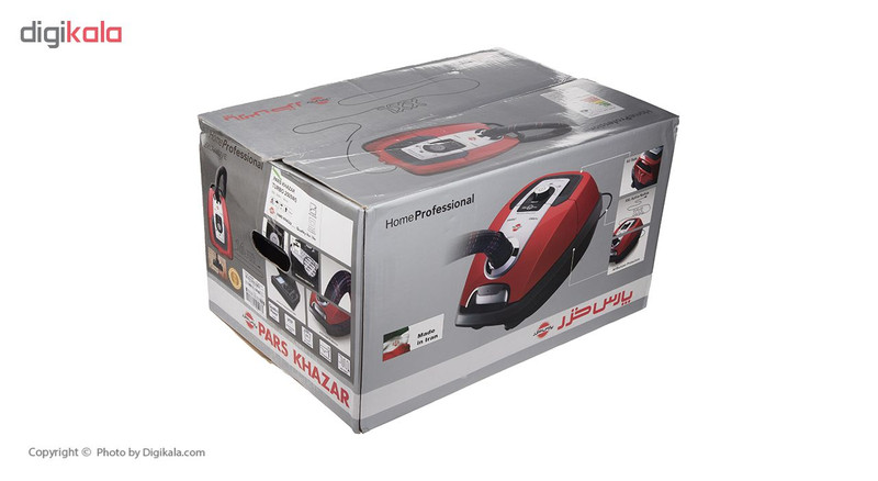 جاروبرقی پارس خزر مدل Turbo 2500WS