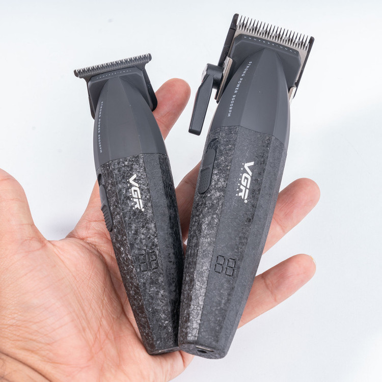 ست ماشین اصلاح موی سر و صورت وی جی ار مدل V-640 بسته 2 عددی