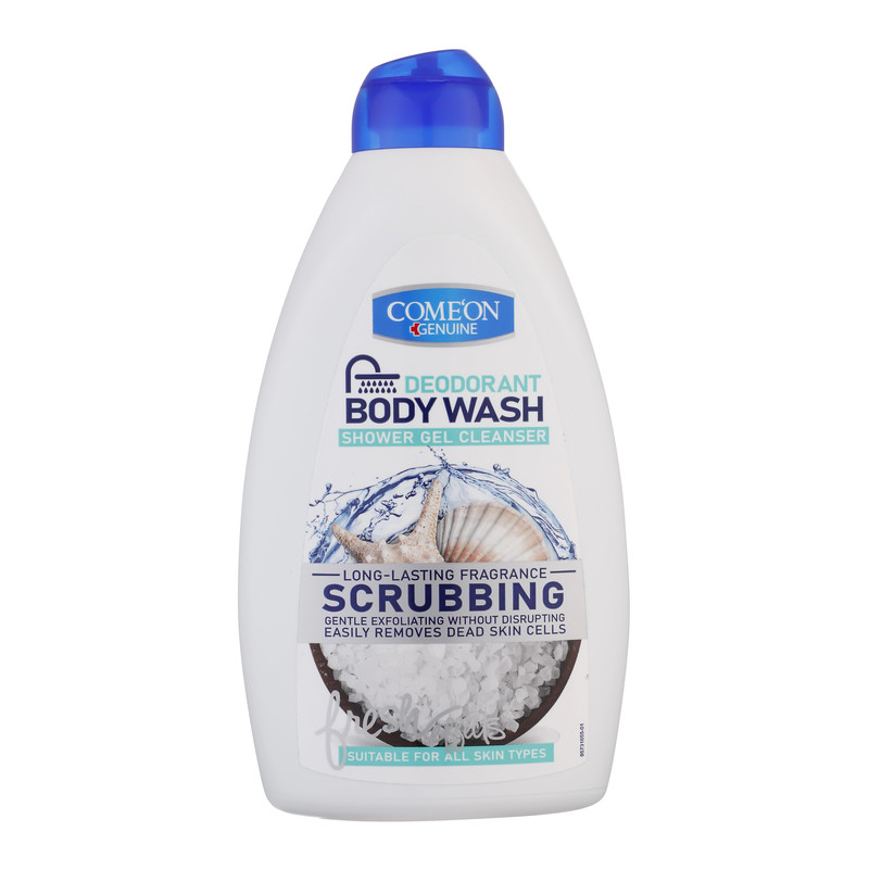 شامپو بدن کامان مدل ScrubBing حجم 510 میلی لیتر